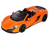 Motormax McLaren 650CS P1 Cabrio Orange Schwarz Ab 2014 1/24 M