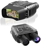 Nachtsichtgerät,Digital Infrarot Nachtsicht Binokulars,IR Nachtsichtgerät ,Nachtsichtfernglas mit 1M HD Foto & 960P Video von 300m Reichweite mit 32G Speicherk
