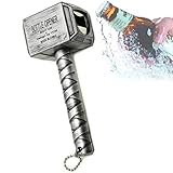 TUSNAKE Thor Hammer Flaschenöffner, Spaß-Thor-förmiger Bier Flaschenöffner, Perfekt für Bar und Hausgebrauch, End Game & Infinity War Gift, kreatives Zubehö