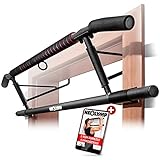 NEOLYMP Klimmzugstange Türrahmen + E-Book mit Trainingsübungen | Reckstange Türrahmen ohne Schrauben | Pull up Bar | Pullup Bar | Klimmzugstange Tür | Klimmzug Stange | Pull up Stange | PUB210