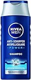 NIVEA MEN Anti-Schuppen Power Shampoo (250 ml), effektives Haarshampoo mit Bambus-Extrakt, Pflegeshampoo befreit bis zu 100 % von sichtbaren Schupp