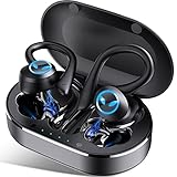 Bluetooth Kopfhörer Sport, Kopfhörer Kabellos in Ear Bluetooth 5.1, IP7 Wasserdicht, Wireless Earbuds mit CVC8.0 Mikrofon Deep Bass Stereoklang, 45H Spielzeit, in-Ear Ohrhörer für Joggen und Arb