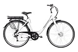 F.lli Schiano Women's E-Moon E-Bike, Weiss, 49