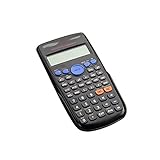 ZRJ Elektronik Taschenrechner Scientific Calculator Multifunktions-Student-Rechner-Rechnungswesen-Computer Geeignet Für Highschool Und Universität Desktop Taschenrechner (Color : Black)