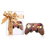 Xmas ChocoController - Game-Controller aus Vollmilchschokolade | Weihnachten | Schokolade | Geschenk | Mann | Frau | Kind | Kinder | Junge | Mädchen | Joystick | Süßigkeit | Knabb