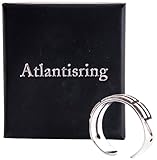 Berk R-001 Symbol Schmuck - Atlantisring, Herrengröße, Silb
