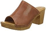 TEN POINTS Damen Amelia Plateausandalen, Braun (Cognac 319), 38 EU