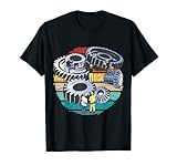 Vintage Lustiger Maschinenbauer Arbeiter Riesengetriebe Ingenieur T-S