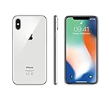 Apple iPhone X 64GB Silber (Zertifiziert und Generalüberholt)