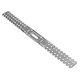 bauFIT – 100x Direktabhänger 125mm x 30mm - für C-Deckenprofile/CD-Deckenprofile - Deckenabhänger für Holzlatten - Direktabhänger für CD-Profile zum Decke abhäng