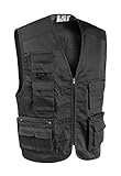 Sottozero Arbeitsweste Fischer/ Angler Weste Gilet STAR schwarz XXL