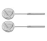 Spring 2698310602 Fondue-Siebchen Profi 2 Stück, Edelstahl, silber, 3,6 x 11,6 x 24,2