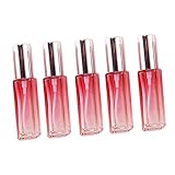 yotijar 5 Stück Mini Tragbare 8ML Wiederverwendbare Quadratische Parfümflasche Aus Glas - Farb