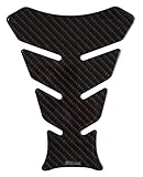 BIKE-label Tankpad 3D Carbon Braun Optik universell kompatibel für Motorrad Tanks 500648-V