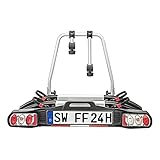 Finest Folia DIN-zertifizierte Kfz-Kennzeichen Standardgröße 520x110mm passend für Auto Fahrradträger Anhänger offizielle Nummernschilder Wunschkennzeichen (06 Kennzeichen Fahrradträger)