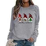 Weihnachtspullover Familie Pulli Pullover Weihnachten Herren Sweatshirt Pullis Weihnachtspulli Jumper Weihnachtspullis Ugly Christmas Sweater Rentier Winterpullover Jungen MäD