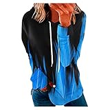 XTBFOOJ Pullover Kapuzenpullover jacken Damen Mantel Off Withe Sweater Coat 12m Dark Basic t Shirt Langarmshirt Damen Sweatshirt Herren blusen Hoodie Strickjacke Damen Damen Ob