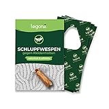 Legona® - Schlupfwespen gegen Kleidermotten / 3X Trigram-Karte à 5 Lieferungen/Biologische & Nachhaltige Bekämpfung von Textilmotten/Alternative zu Mottenspray und Mottenkug