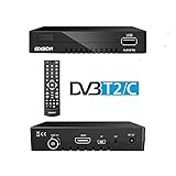 Hybrid lite DVB-C HD Kabel Receiver für alle Deutsche Kabelanbieter geeignet, Mediaplayer, PVR Aufnahmefunktion und Timeshift, USB WiFi Supp