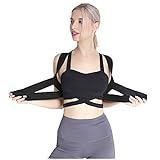 VESNIBA Haltungskorrektur Geradehalter Schulter Rückenstütze Verstellbare für eine Gesunde Haltung,ideal zur Therapie für haltungsbedingte Nacken,Rücken und Schulterschmerzen für Damen und H