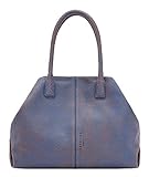 Liebeskind Berlin CHELSEA Snake Chelsea Shopper, retro denim, Medium (HxBxT 28.0cm x26.0cm x15.0cm)