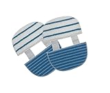 LIVINGTON Prime Steam Scrubber 2 Stück Mikrofaserpads | Zubehör | Spezial-Mikrofaser-Pads für den multifunktionalen 10-in-1 Dampfreiniger | Reinheit der Superlative | das Original aus dem TV