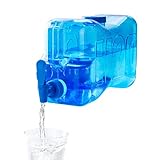 balvi - H2O Wasserflasche aus PET-Kunststoff, mit einem Fassungsvermögen von 5,5 