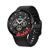QAK E3 Sport Smart Watch Herren IP68 wasserdichte Full Touch Screen Silikonband Smart Watch Für Android Ios Mobile Fitness Track