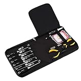 erddcbb 1 Set 18 in 1 RC Tools Kits Schraubendreherzangen Innensechskant Reparaturbox Set zum Reparieren von RC Flugzeugen, Automodell Spielzeug