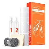 Luxshield Fahrrad Lackschutzfolie für Mountainbike, BMX, Rennrad, Trekkingrad etc. - 21-teiliges Rahmen-Set gegen Steinschlag - Transparent matt & selbstkleb