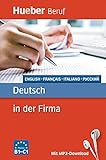 Berufssprachführer: Deutsch in der Firma: Englisch, Französisch, Italienisch, Russisch / Buch mit MP3-Dow