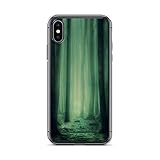 Handyhülle Fuchs ELCH MOOS kompatibel für Samsung Galaxy J5 2017 Wald Grün Sommer Schutz Hülle Case Bumper transparent rund um Schutz Cartoon M2