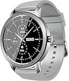 CNZZY HW21 Herren Smartwatch mit Blutsauerstoff und Herzfrequenz Smart Watch Aktivitätstracker Fitnessuhr Schrittzähler Kalorienzähler Wasserdicht Sportuhr(B)