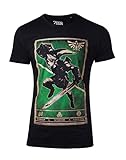 The Legend of Zelda T-Shirt Propaganda Kettenglied Triforce Herren Schwarz, Black, XXL