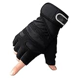 OAFQZ Fitnesshandschuhe Fitness Gewichtheben Handschuhe Bodybuilding Training Sporttraining Radfahren Sporttraining Handschuhe Männliche Frau M/l/XL (Color : B, Size : L)