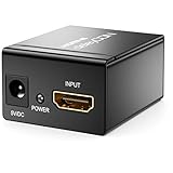 deleyCON HDMI Repeater 4K UHD 2160p Aktiver HDMI Signalverstärker Extender Verstärker HDR ARC CEC Dolby DTS HDMI Buchse auf HDMI Buchse Metallg