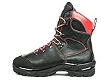 OREGON Schnittschutzstiefel WAIPOUA Schnittschutzklasse 1 schwarz/rot Größe 43