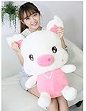 Wxizhu Weiches Spielzeug Big Rosa Pig Plüschtier-Puppe Giant Plüsch Tier Geburtstagsgeschenk Spielzeug Nettes Plüsch Plüschtier Süßes Kuscheltier (Color : 24 inch)