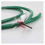 Jinrong Breadboard Jumper Wires Neue 2328 99.998% reines Kupfer-HiFi-Audiokabel RCA Kabel miteinander verbunden. RCA nach RCA. Audio Kabel Überbrückungsdrähte (Color : Bulk Cable, Length : 1m)