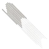 Huairdum 0 4 mm, Flexibles Reinigungsnadel-Set aus 0,4 mm Edelstahl für den Mehrfachgebrauch und 10-teiliges Kupfer-Reinigungsnadelset aus Kupfer für 3D-Druck