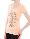 Guess Damen T-Shirt Orange Orang