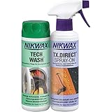 Nikwax Bekleidungswaschmittel Tech Wash+TX-Direct Spray, 2x300ml, transparent, One size, 303420000