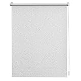 Wohn-Guide AAA.080.150.101 Verdunkelungsrollo Thermo-Rollo Klemmfix ohne Bohren mit Seitenverspannung Sichtschutz Hitzeschutzrollo Motiv Print, 80 cm x 150 cm (B x L)