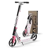 Apollo XXL Wheel Scooter - Phantom Pro City Scooter, Klappbarer City-Roller, höhenverstellbar, Tret-Roller für Erw