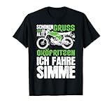 Anti Öko Simme Spruch Moped Simson-S51 T-S