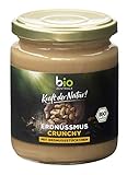 biozentrale Erdnussmus Crunchy, 3er Pack (3x250 g)