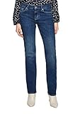 s.Oliver Damen Regular Fit: Straight Leg-Jeans Dark Blue 36.34