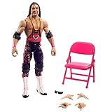 WWE GYC22 - Survivor Hitman Hart Actionfigur, Elite Kollektion, ca. 18 cm groß, Figuren zum Spielen und Sammeln, Spielzeug ab 8 J