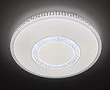 Verstellbare Deckenleuchte LED 72W C915 Mit Einstellbarer Temperaturänderung und Farbe Mit Fernbedienung Beleuchtung Für Zuhause, Wohnzimmer, Esszimmer, Büro.Φ490mm ONSSI LED