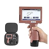 YXAQQK Handheld-Tintenstrahldrucker 26mm QR. Bar Batch Code Variable Datumsnummer Logo Ablaufdatum Datum Lable Portable Hand Jet Handheld Thermal Tintenstrahldrucker # R5 Handspritzp